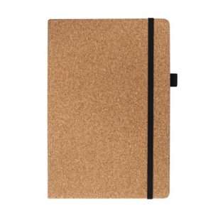 Cork Cover Notebook with Pocket & Pen Holder