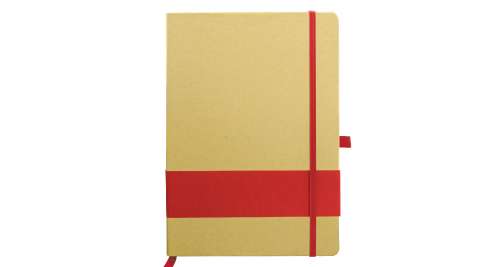 Goshopia Eco Friendly Notebooks with Stripe Red