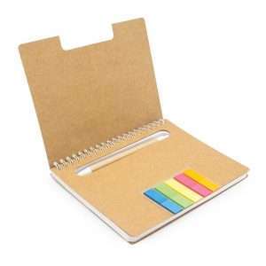 Goshopia Notebook with Sticky Note & Pen