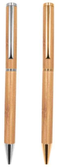 Bamboo Pens (Silver & Gold)
