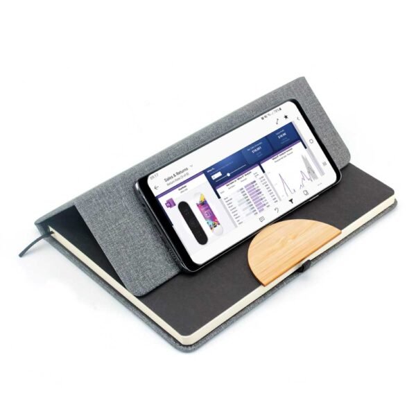 A5 Size Notebook with Foldable Front Cover