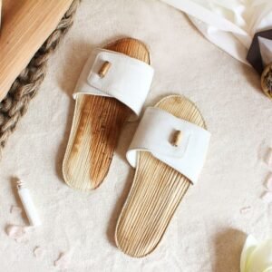 leaf leather eco sliders hotel and spa slippers flip-flops, slip-ons dubai