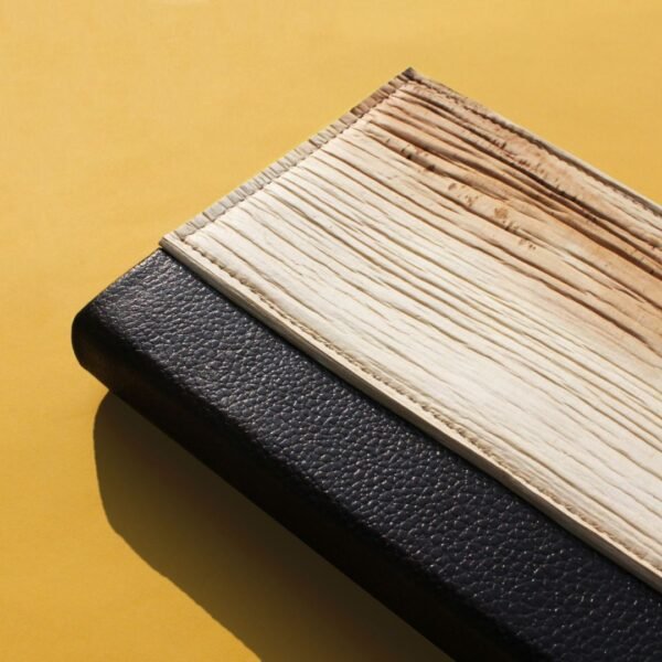 A5 Leaf Leather Notebook Premium Corporate Gifting Dubai UAE