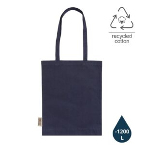 ABLAR - GRS-certified Recycled Cotton Tote Bag - Blue - Shopping & Tote Bags & Backpacks - Eco-Friendly Corporate Gifts Dubai
