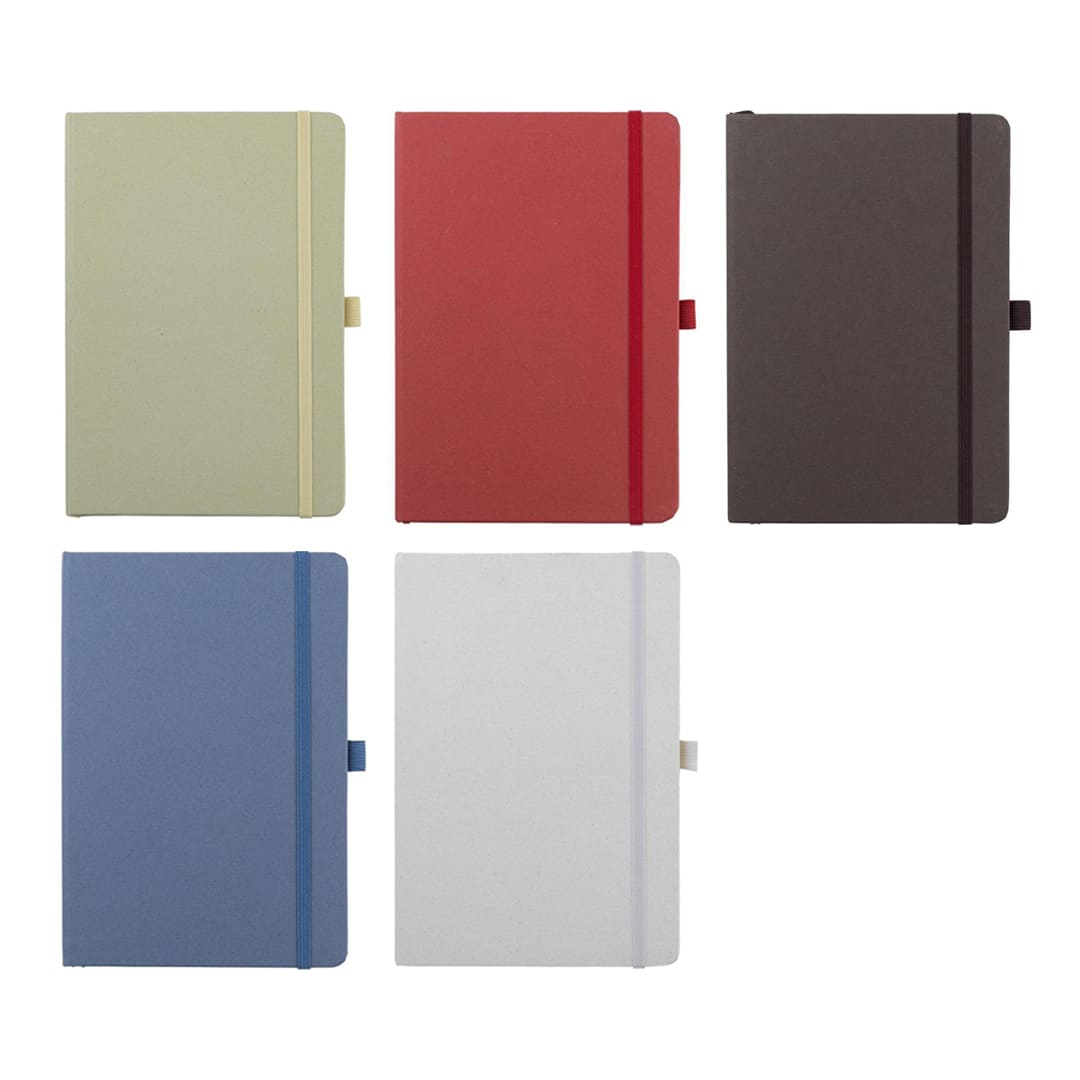 ABULA - eco-neutral® A5 Hard Cover Notebook & Pen Set - Coffee Paper - Notebooks, Pads & Folders & Gift Sets - Eco-Friendly Corporate Gifts Dubai