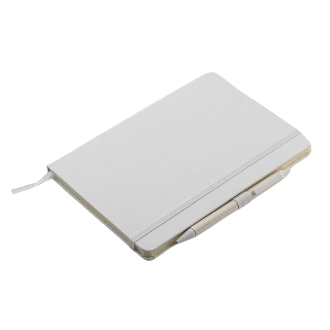 ABULA - eco-neutral® A5 Hard Cover Notebook & Pen Set - Corn Paper - Notebooks, Pads & Folders & Gift Sets - Eco-Friendly Corporate Gifts Dubai