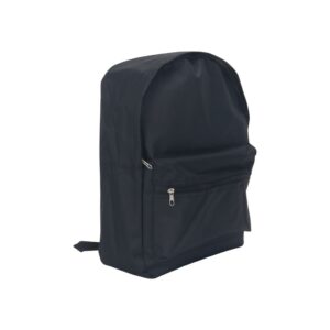 AKBEZ - Promotional 15" 300D Polyester Backpack - Black - Backpacks - Eco-Friendly Corporate Gifts Dubai