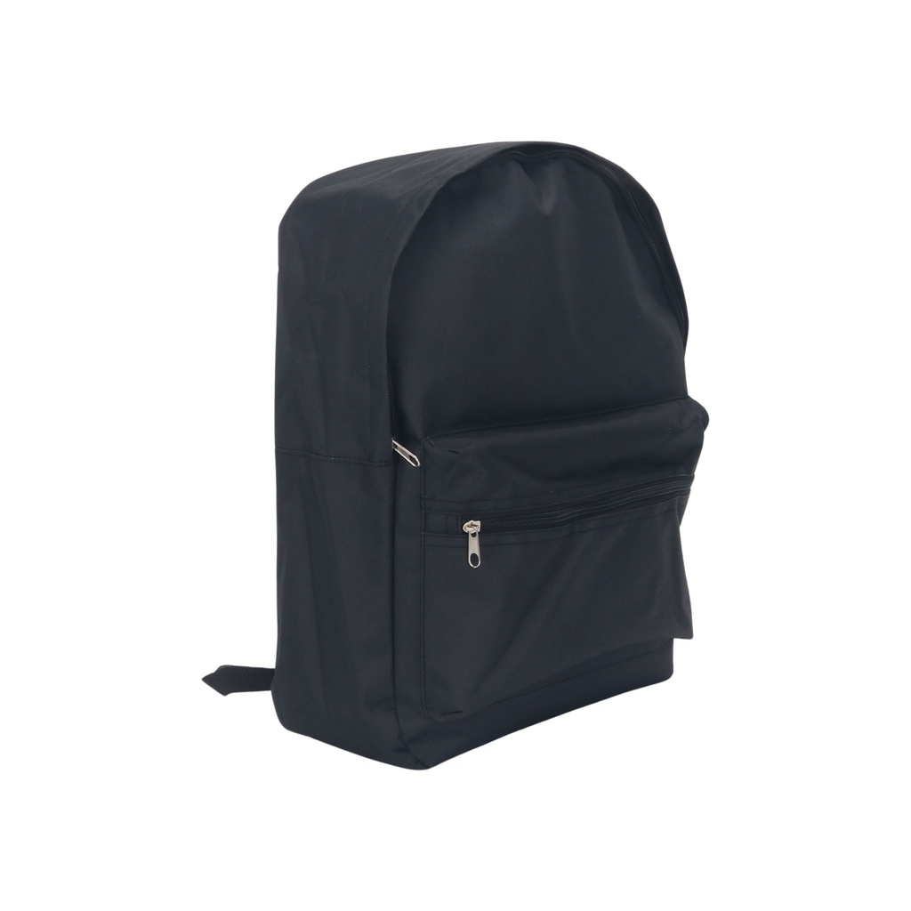 AKBEZ - Promotional 15" 300D Polyester Backpack - Black - Backpacks - Eco-Friendly Corporate Gifts Dubai