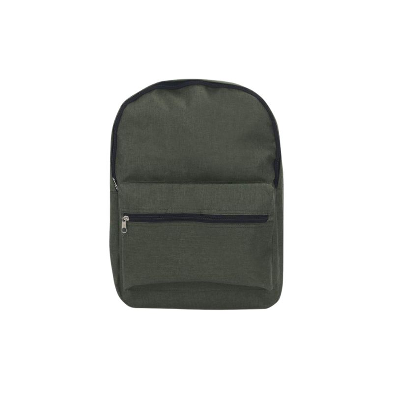AKBEZ - Promotional 15" 300D Polyester Backpack - Green - Backpacks - Eco-Friendly Corporate Gifts Dubai