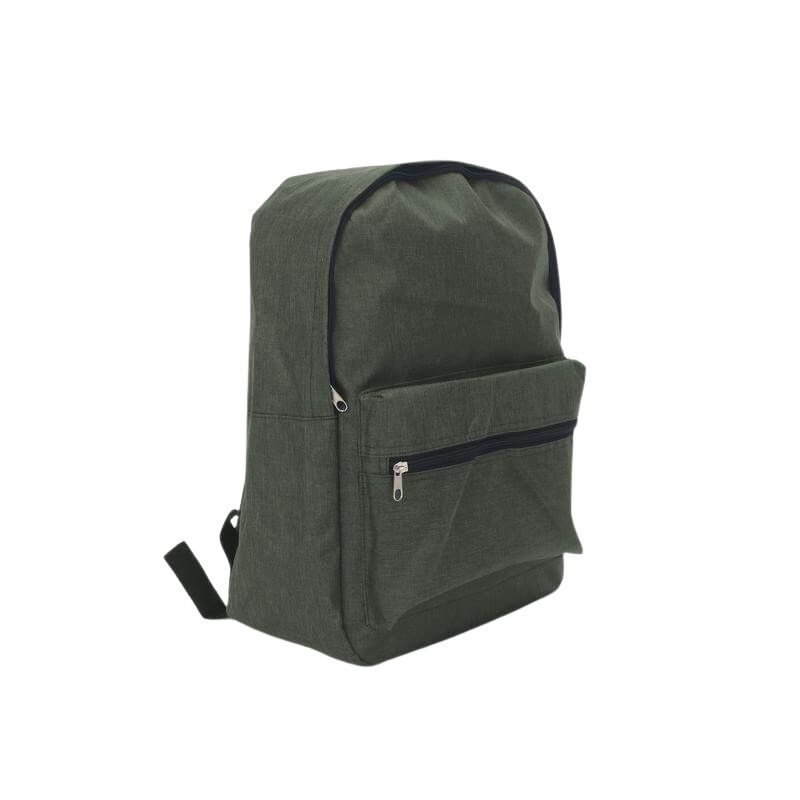 AKBEZ - Promotional 15" 300D Polyester Backpack - Green - Backpacks - Eco-Friendly Corporate Gifts Dubai