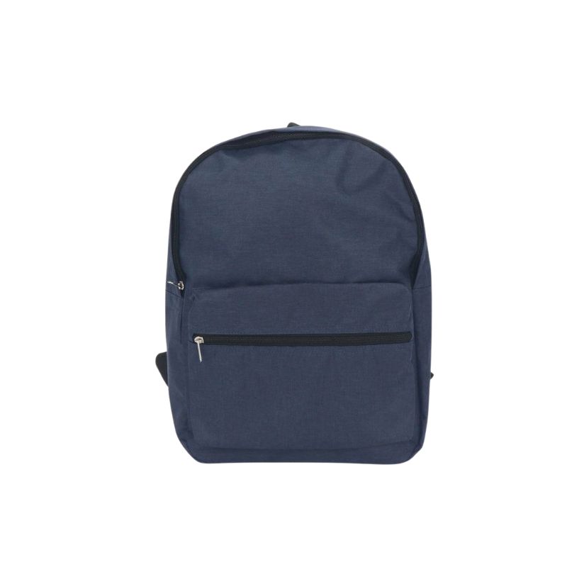 AKBEZ - Promotional 15" 300D Polyester Backpack - Navy Blue - Backpacks - Eco-Friendly Corporate Gifts Dubai