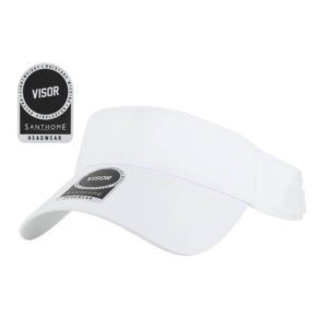 APEX - Santhome® Visor Cap - White - Caps - Eco-Friendly Corporate Gifts Dubai