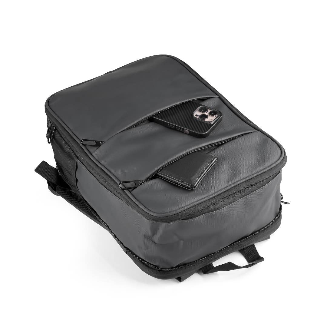 ASHFORD - Giftology Expandable Backpack - Black - Backpacks - Eco-Friendly Corporate Gifts Dubai