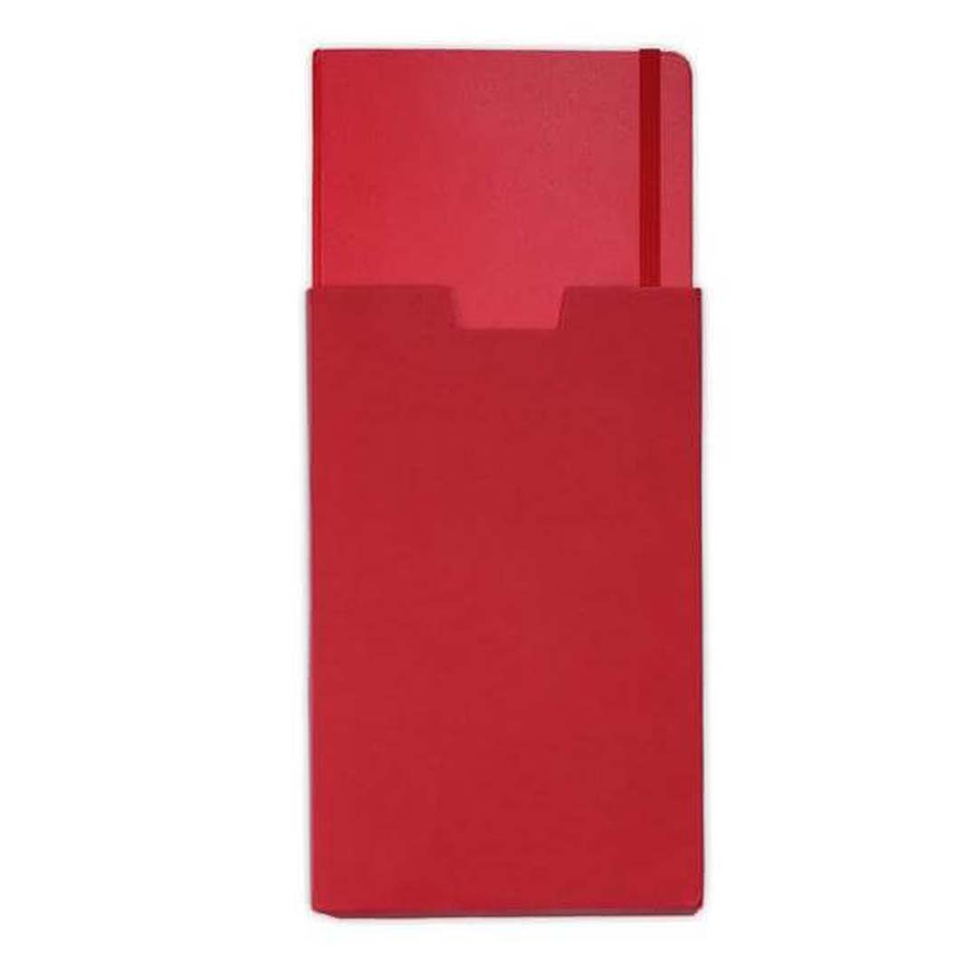BARON - Santhome Expanded A5 Hard Cover Notebook - Red - Notebooks, Pads & Folders & For your Office - Eco-Friendly Corporate Gifts Dubai