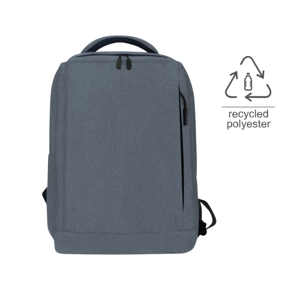 BARUTH - Giftology GRS-certified Recycled RPET Backpack - Blue - Backpacks - Eco-Friendly Corporate Gifts Dubai