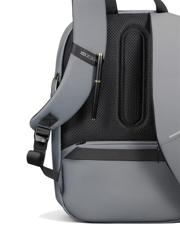 Bobby Edge Anti-Theft Backpack - Grey - Backpacks - Eco-Friendly Corporate Gifts Dubai