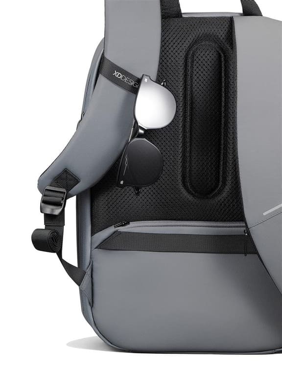 Bobby Edge Anti-Theft Backpack - Grey - Backpacks - Eco-Friendly Corporate Gifts Dubai
