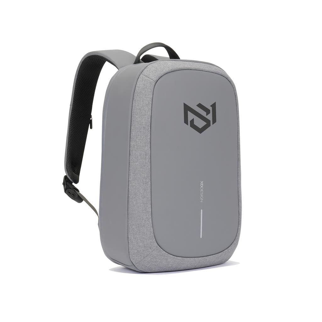 Bobby Edge Anti-Theft Backpack - Grey - Backpacks - Eco-Friendly Corporate Gifts Dubai