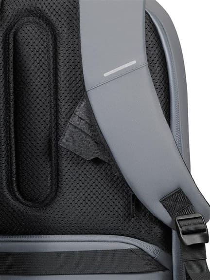 Bobby Edge Anti-Theft Backpack - Grey - Backpacks - Eco-Friendly Corporate Gifts Dubai