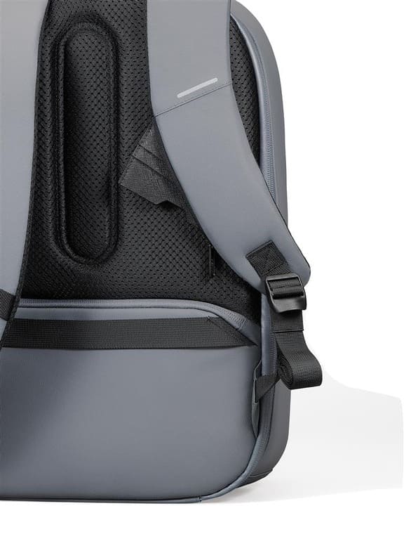 Bobby Edge Anti-Theft Backpack - Grey - Backpacks - Eco-Friendly Corporate Gifts Dubai