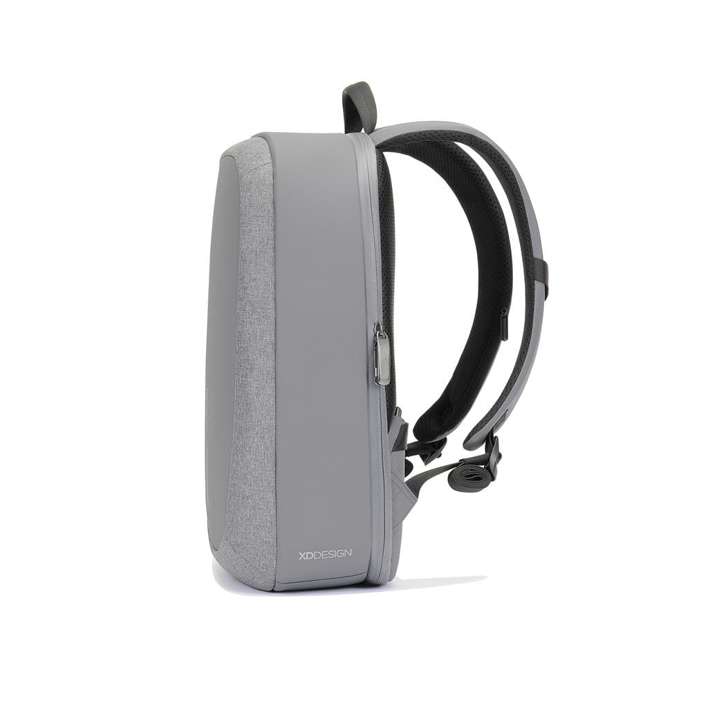 Bobby Edge Anti-Theft Backpack - Grey - Backpacks - Eco-Friendly Corporate Gifts Dubai