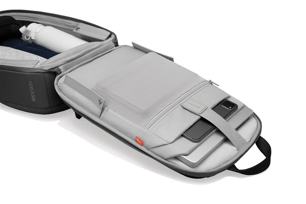 Bobby Edge Anti-Theft Backpack - Grey - Backpacks - Eco-Friendly Corporate Gifts Dubai