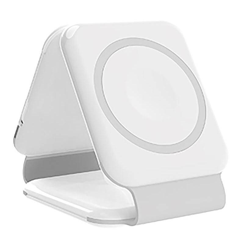 BOLERO - @memorii 2 in 1 Wireless Charger with Multi Cable Set - White - Chargers - Eco-Friendly Corporate Gifts Dubai
