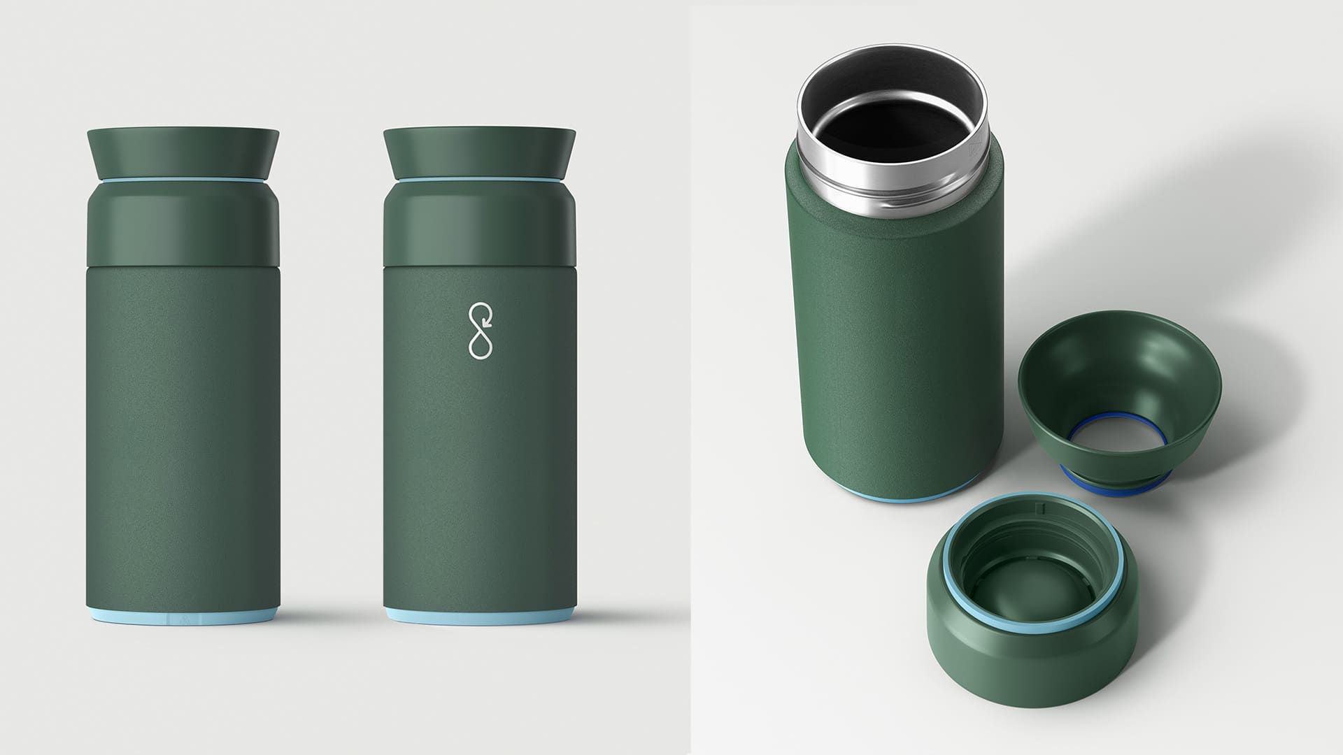 BREW by Ocean Bottle - Forest - Mugs & Cups - Eco-Friendly Corporate Gifts Dubai