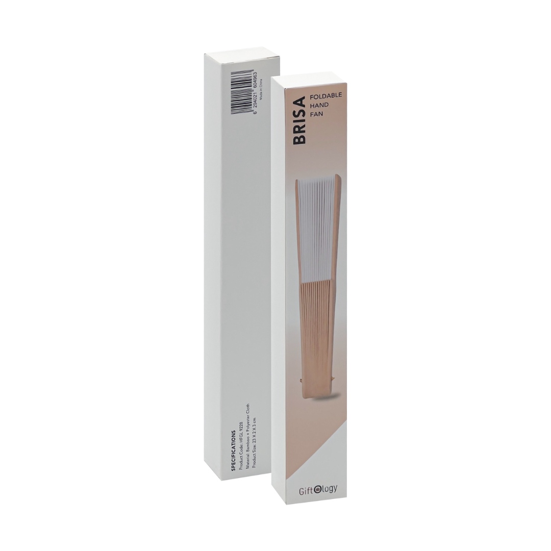 BRISA - Giftology Foldable Hand Fan - Hospitality - Eco-Friendly Corporate Gifts Dubai