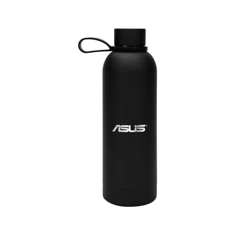CADIZ - Giftology Double Wall Stainless Steel Bottle 500ml - Black - Flasks & Bottles - Eco-Friendly Corporate Gifts Dubai