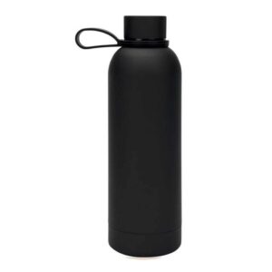 CADIZ - Giftology Double Wall Stainless Steel Bottle 500ml - Black - Flasks & Bottles - Eco-Friendly Corporate Gifts Dubai