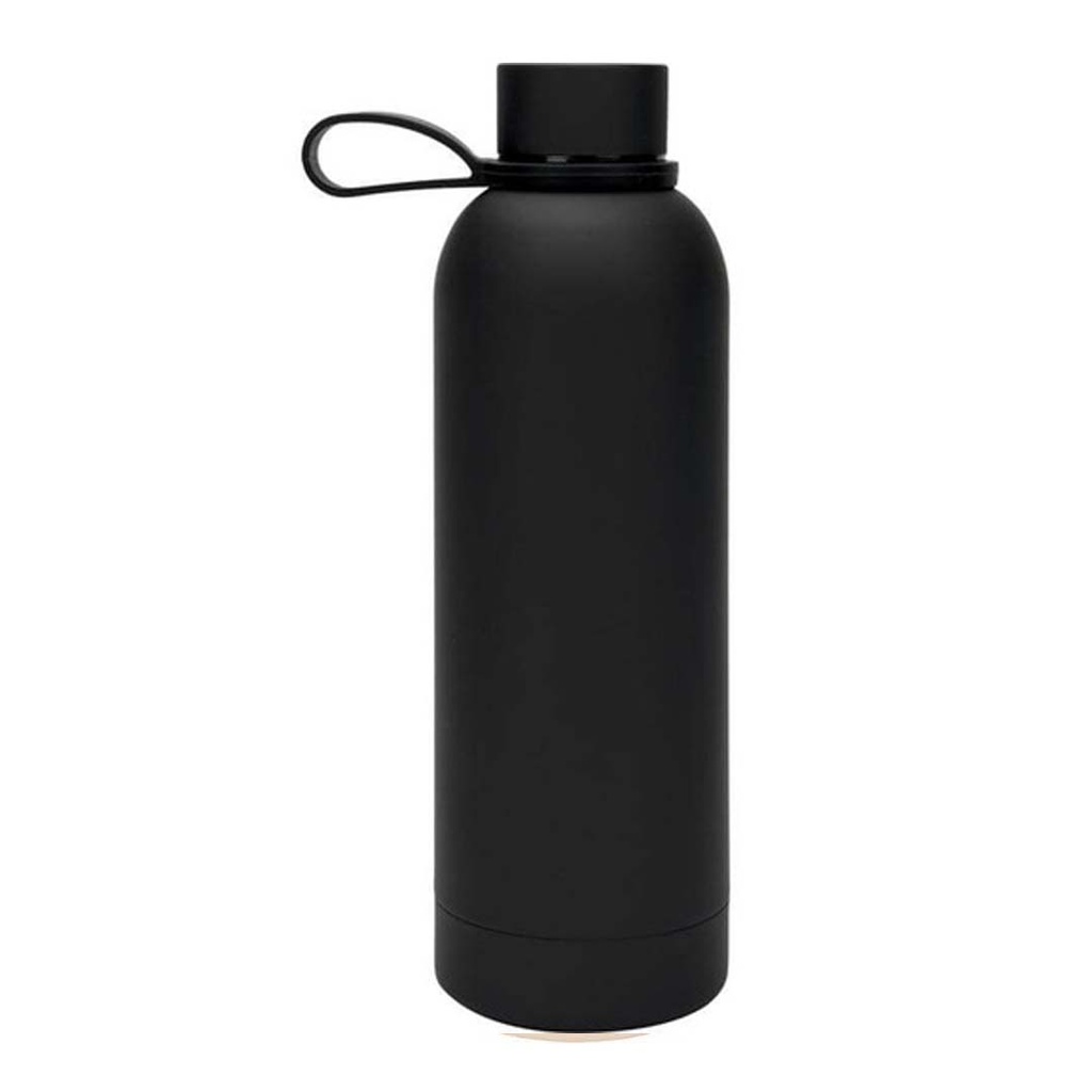 CADIZ - Giftology Double Wall Stainless Steel Bottle 500ml - Black - Flasks & Bottles - Eco-Friendly Corporate Gifts Dubai