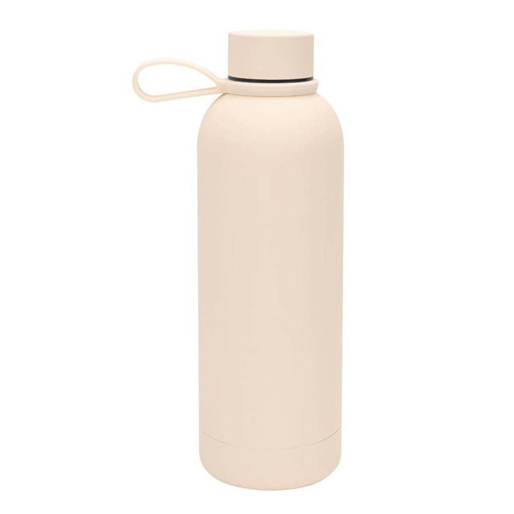 CADIZ - Giftology Double Wall Stainless Steel Bottle 500ml - Sand - Flasks & Bottles - Eco-Friendly Corporate Gifts Dubai