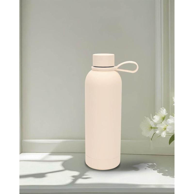 CADIZ - Giftology Double Wall Stainless Steel Bottle 500ml - Sand - Flasks & Bottles - Eco-Friendly Corporate Gifts Dubai