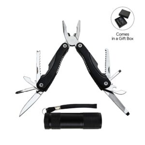 CAMARADE Giftology SurvivorPro Multi-Tool & Torch Duo - Eco-Friendly Corporate Gifts Dubai