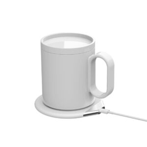 CRIVITS - Smart Mug Warmer with Wireless Charger - White - Chargers & Mugs & Cups & Gift Sets & Eat & Drink - Eco-Friendly Corporate Gifts Dubai