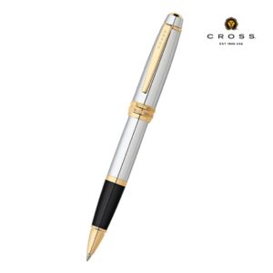Cross Bailey™ Medalist® with 23KT Gold Plated Appointments Selectip Rollerball Pen (Blue Ink) - Promotional Eco-friendly pens - Eco-Friendly Corporate Gifts Dubai