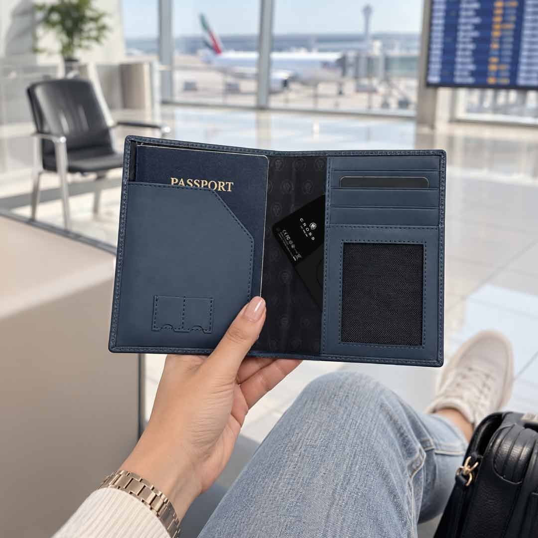 CROSS® Dual Find My Card Tag - Black - Mobile & Phone Accessories & Travel Accessories - Eco-Friendly Corporate Gifts Dubai