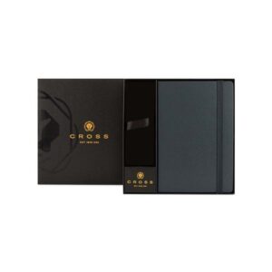 Cross Hardcover Notebook & 2pc Gift Box - Navy Blue - Gift Sets - Eco-Friendly Corporate Gifts Dubai