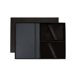 Cross Hardcover Notebook & 3pc Gift Box - Navy Blue - Gift Sets - Eco-Friendly Corporate Gifts Dubai