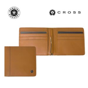 CROSS Leather Clip Wallet - Mocha - Card Holders & Wallets - Eco-Friendly Corporate Gifts Dubai