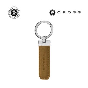 CROSS Leather Key Holder - Mocha - Key Holders - Eco-Friendly Corporate Gifts Dubai