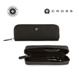 CROSS Leather Pen Case - Black - Stationery & Desk Items - Eco-Friendly Corporate Gifts Dubai