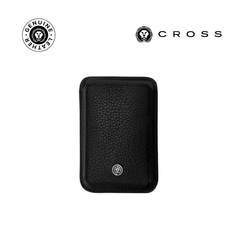 CROSS Pebble Leather Magsafe Wallet - Black - Card Holders & Wallets - Eco-Friendly Corporate Gifts Dubai