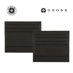 CROSS Saffiano Leather 6CC Card Holder - Black - Card Holders & Wallets - Eco-Friendly Corporate Gifts Dubai