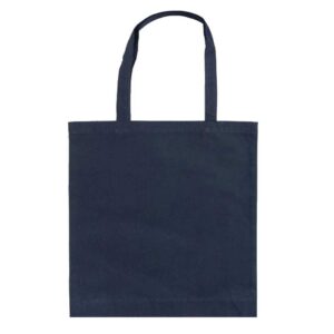 Eco Friendly Cotton Shopping Bags - Navy Blue - Shopping & Tote Bags - Eco-Friendly Corporate Gifts Dubai