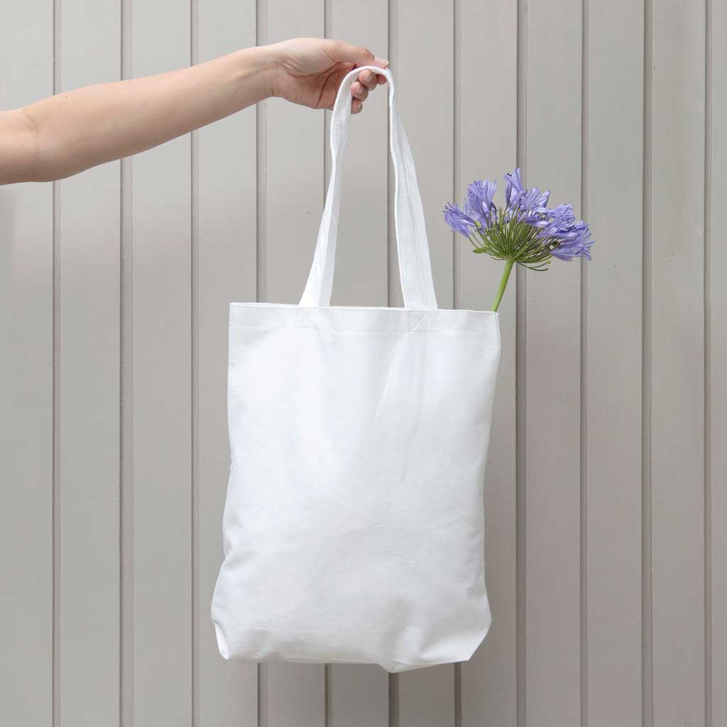 Eco Friendly Cotton Shopping Bags - White - Shopping & Tote Bags - Eco-Friendly Corporate Gifts Dubai
