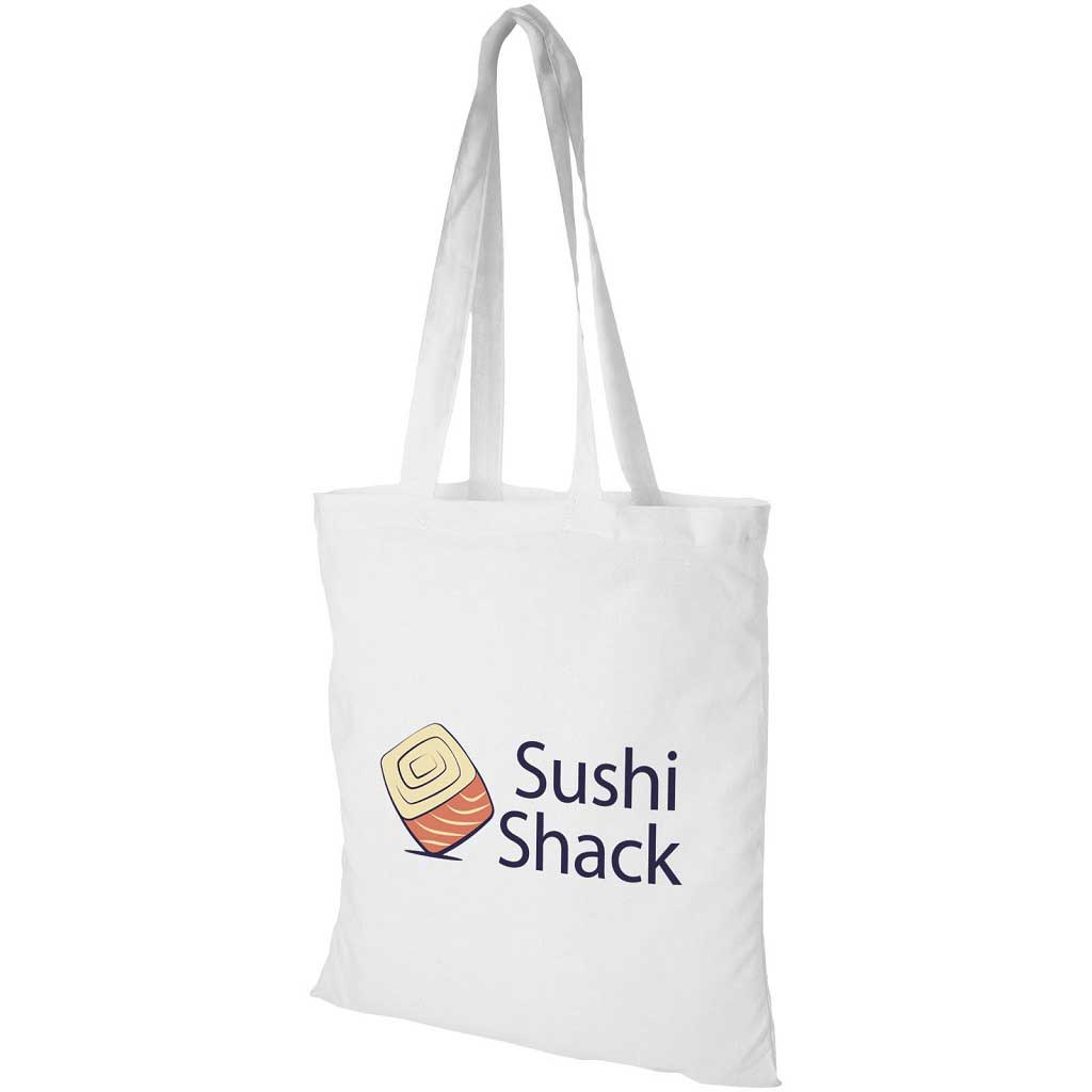 Eco Friendly Cotton Shopping Bags - White - Shopping & Tote Bags - Eco-Friendly Corporate Gifts Dubai