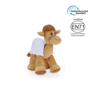 eco-neutral® GRS Recycled Camel Plush Toy (EN71 tested) - 25cms - Kids & Back-to-School - Eco-Friendly Corporate Gifts Dubai