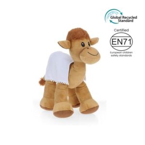 eco-neutral® GRS Recycled Camel Plush Toy (EN71 tested) - 30cms - Kids & Back-to-School - Eco-Friendly Corporate Gifts Dubai
